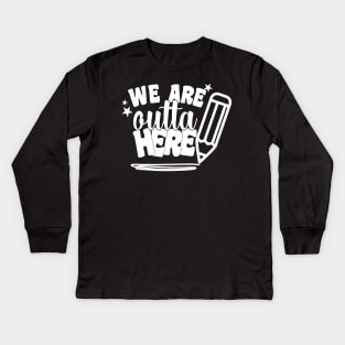 Last Day Of School Kids Long Sleeve T-Shirt